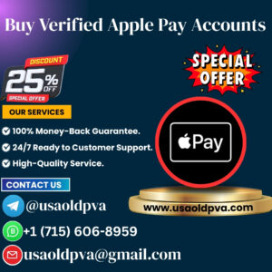 Buy Verified Apple Pay Accounts