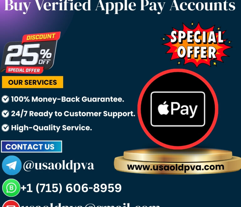 Buy Verified Apple Pay Accounts