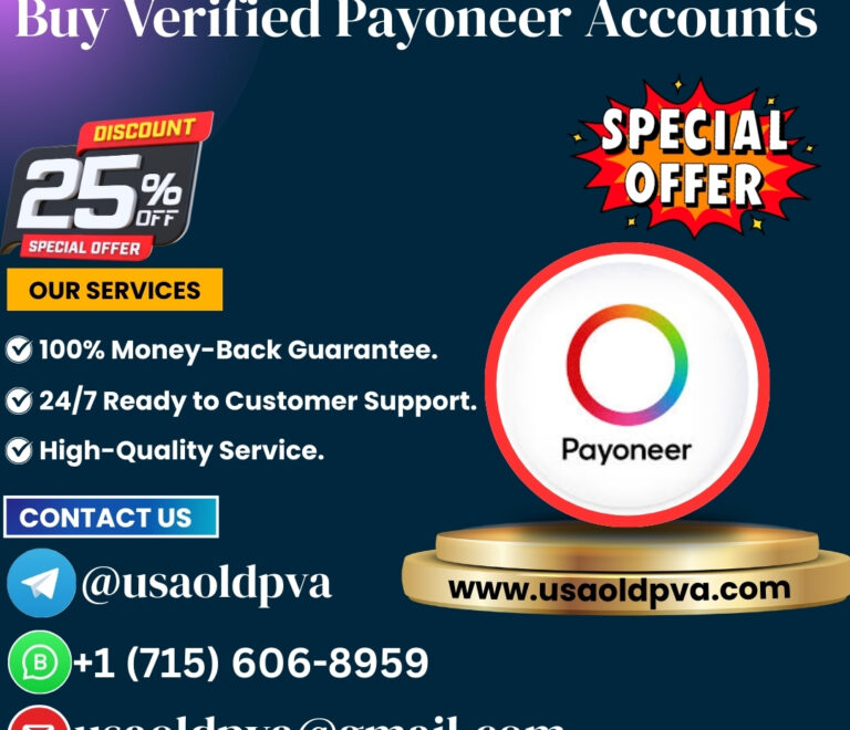 Buy Verified Payoneer Accounts