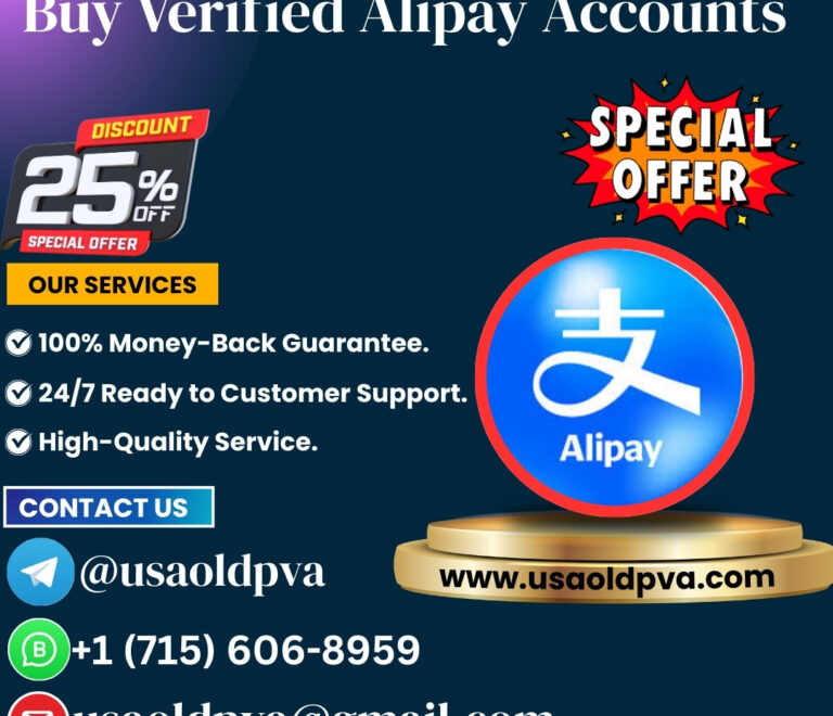 Buy Verified Alipay Accounts