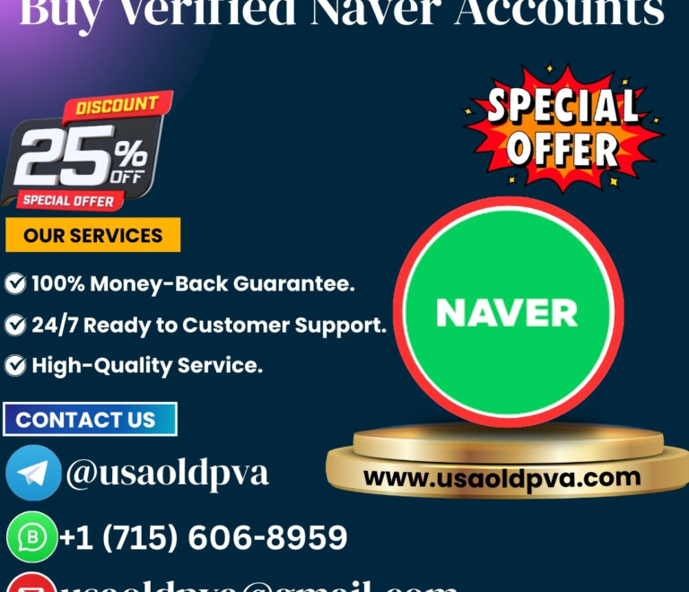 Buy Verified Naver Accounts