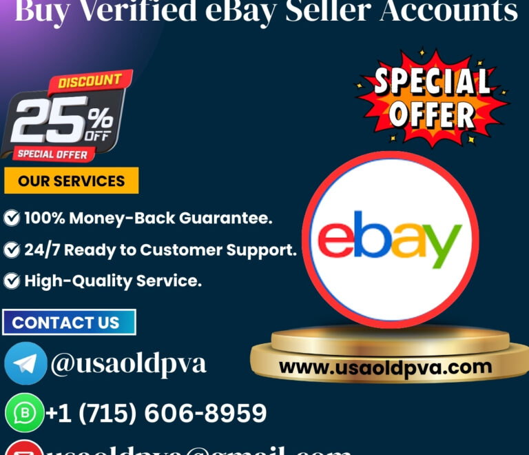 Buy Verified eBay Seller Accounts