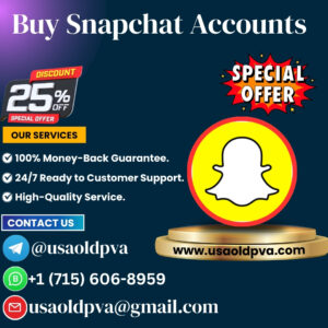 Buy Snapchat Accounts