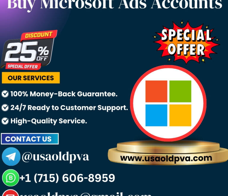Buy Microsoft Ads Accounts