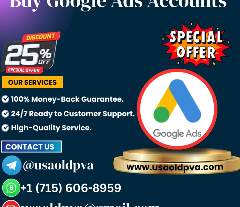 Buy Google Ads Accounts