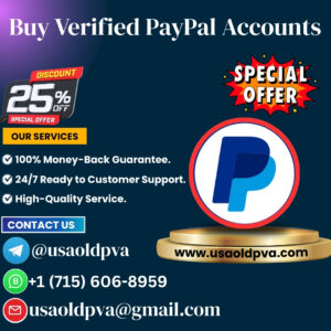 Buy Verified PayPal Accounts