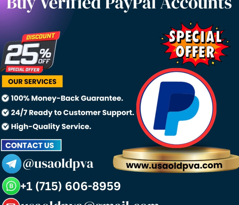 Buy Verified PayPal Accounts