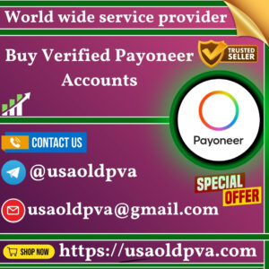 Buy Verified Payoneer Accounts