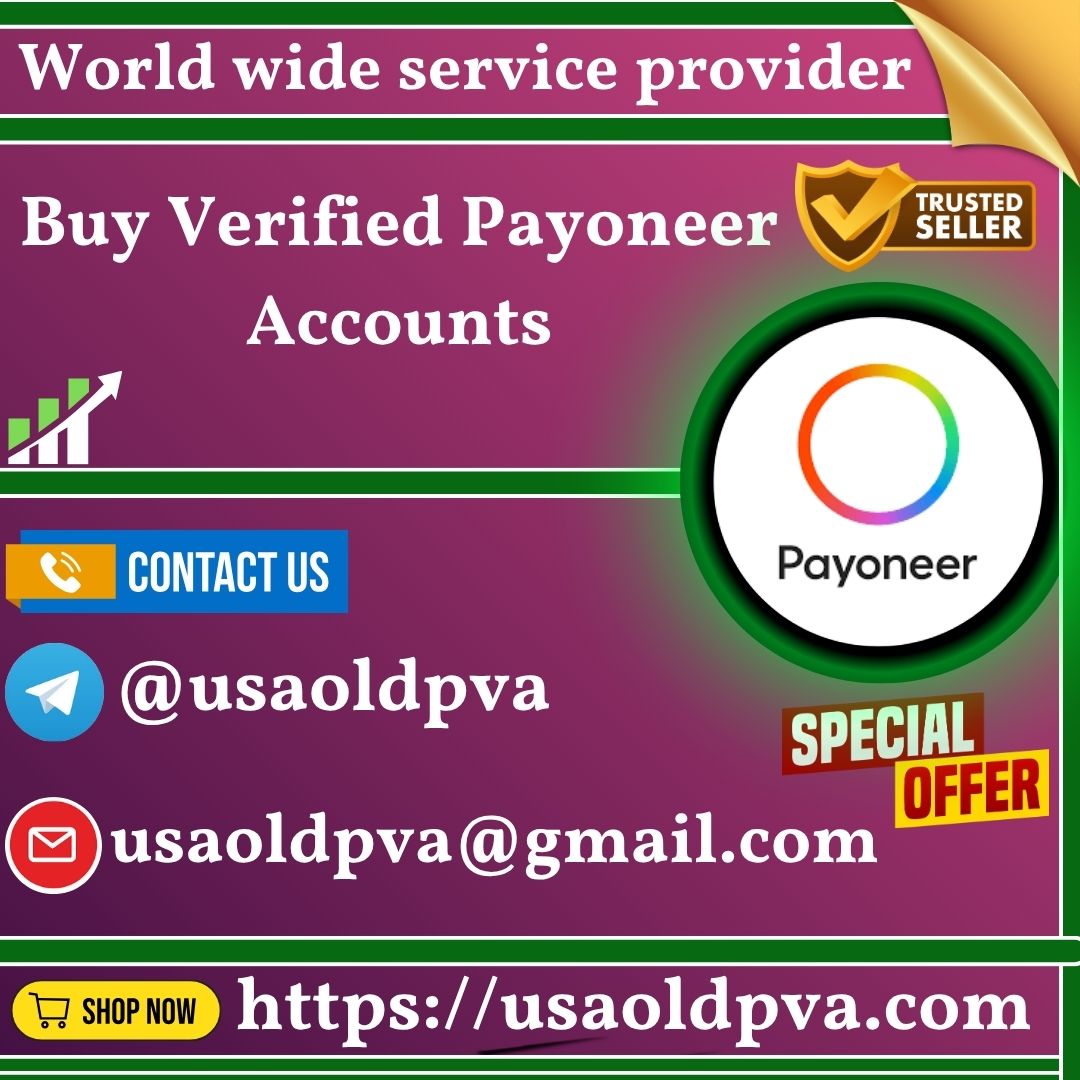 Buy Verified Payoneer Accounts