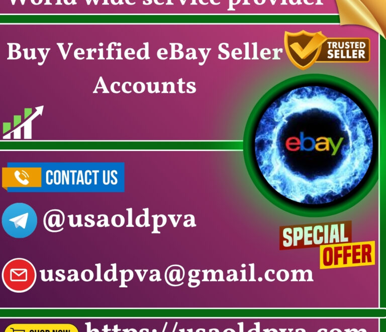 Buy Verified eBay Seller Accounts