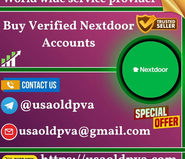 Buy Verified Nextdoor Accounts