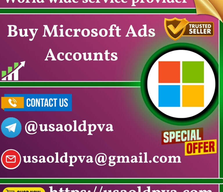 Buy Microsoft Ads Accounts