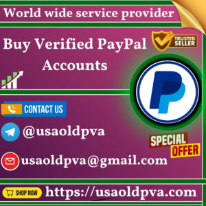 Buy Verified PayPal Accounts