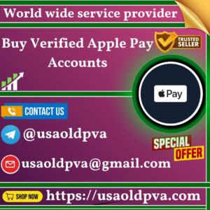 Buy Verified Apple Pay Accounts