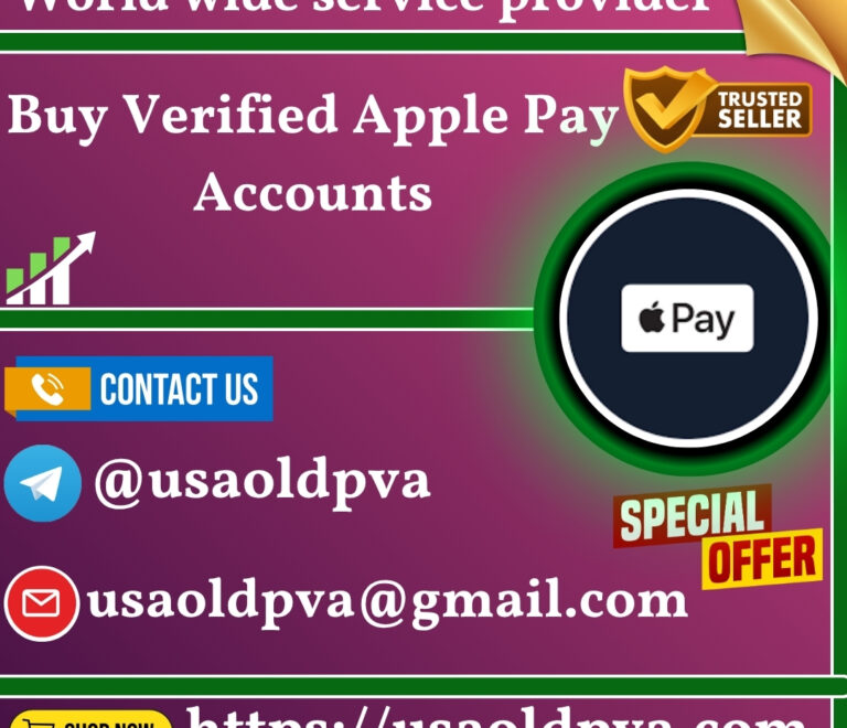 Buy Verified Apple Pay Accounts