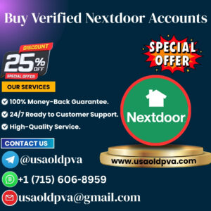Buy Verified Nextdoor Accounts